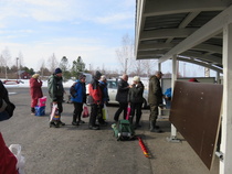 Kisat käyty ja jonotetaan punnitukseen!