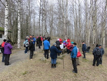 Vietimme rentoa yhdessä oloa naapuri yhdistysten kanssa.