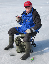 Puhenjohtajan saalis lupaili että kalaa olis...tulossa...