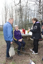 Päivä jatkui yhdessä ollen ja kahvia juoden..