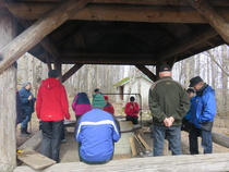 Vietimme rentoa yhdessä oloa naapuri yhdistysten kanssa.