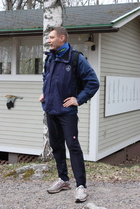 Kunnanjohtaja Vesa Huuskonen piti tilannekatsauksen..