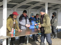 Viimmeisiä viedään kiertopalkinto jaossa