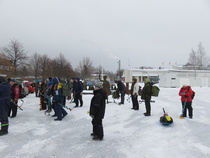 6-yhdistyksen pilkki kisa tunnelmaa lähdöstä!