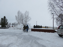 6-yhdistyksen pilkki kisa tunnelmaa lähdöstä!