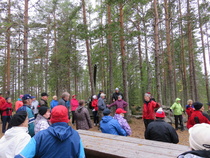 Kuulimme Höytiäisen historiaa..